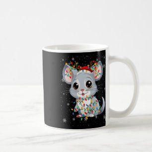 Taza De Café Animal chino Santa Hat Ugly Christmas Tree Li