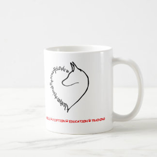 Taza de café animal de Alaska oficial del rescate