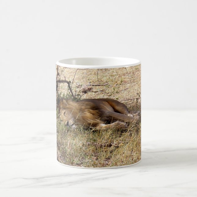 Taza De Café Animal de león (Centro)