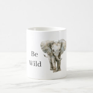 Taza De Café Animal de safari de elefante
