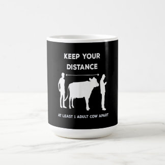 Taza De Café Animal de vaca dice idea | Gracioso regalo de aman