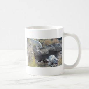 Taza De Café Animal del amor de la paz del país de la