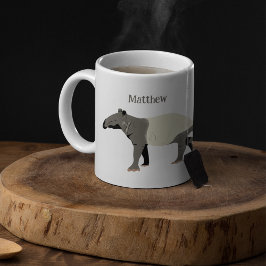 Taza De Café Animal salvaje personalizado del Ilustracion Malya