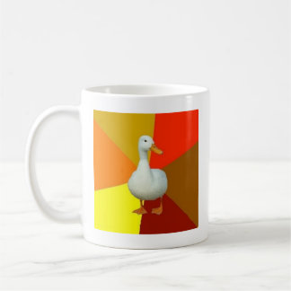 Taza De Café Animal tecnológico empeorado Meme del consejo del
