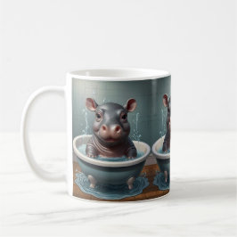Taza De Café Animales amigos del baño en una bañera
