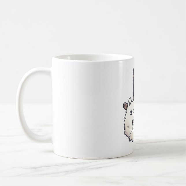 Taza De Café Animales apilan Magia (Izquierda)