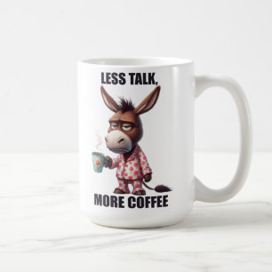 Taza De Café Animales/Café/Burro divertidos
