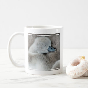 Taza De Café Animales de bebé más afectados Baby Mute Swan