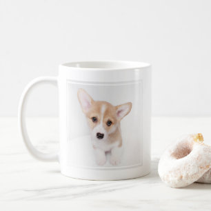 Taza De Café Animales de bebé más afectados Joven Corgi Puppy