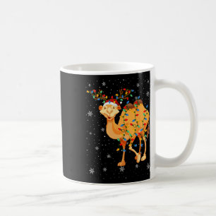Taza De Café Animales de camello Santa Hat Ugly Christmas Tree 