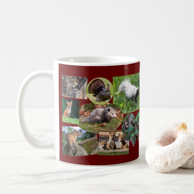 Taza De Café Animales de corte (Con donut)