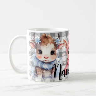 Taza De Café Animales de granja de invierno personalizados
