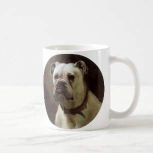 Taza De Café Animales de Mascota Antiguos, Retrato de Perro Box