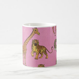 Taza De Café Animales de zoológico vintage