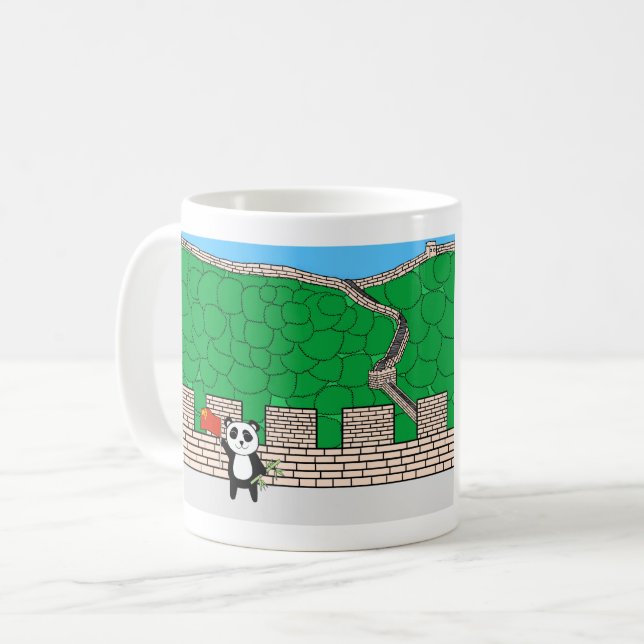 Taza De Café Animales del Mundo, China: Panda (Anverso izquierdo)