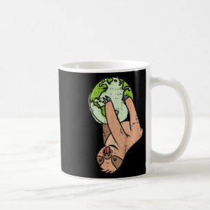 Taza De Café Animales ecológicos del Día de la Tierra colgando 