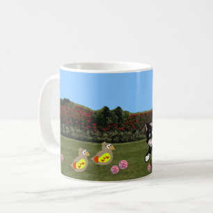 Taza de café Animales en el Jardín