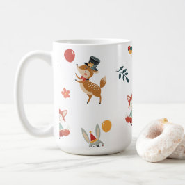 Taza De Café Animales festivos