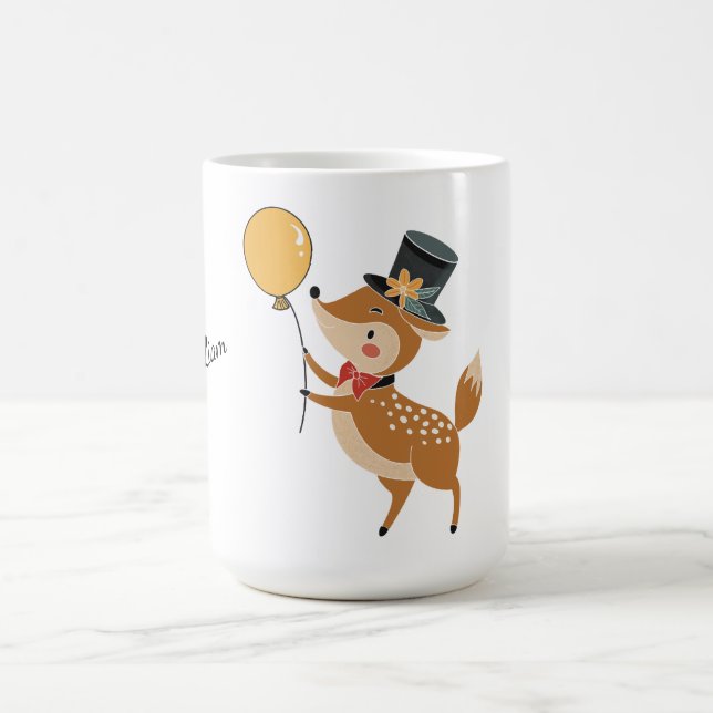 Taza De Café Animales festivos - cervatillo (Centro)
