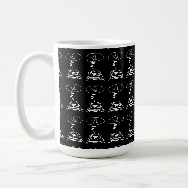 Taza De Café Animales inteligentes de ciencia ficción "Sueños d (Izquierda)