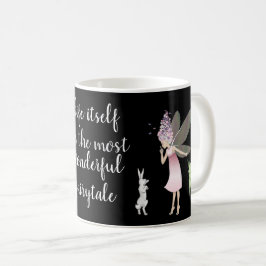 Taza De Café Animales mágicos: Encantadora cita de hadas