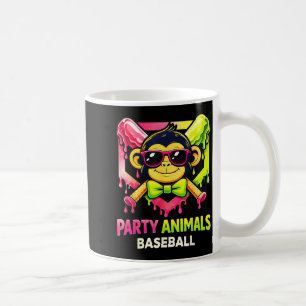 Taza De Café Animales Niño Mono Divertido con Gafas de Sol de B