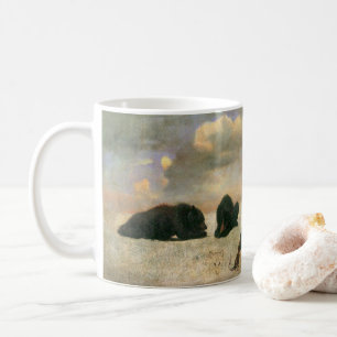 Taza De Café Animales Vintage, Osos Grizzly de Albert Bierstadt