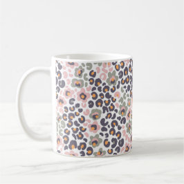 Taza De Café Animalista con flores