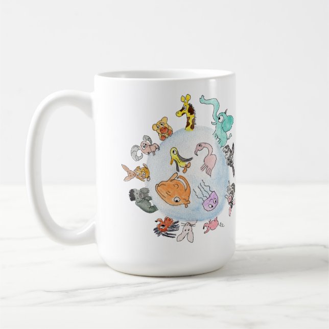 Taza De Café Animals of the World (Izquierda)