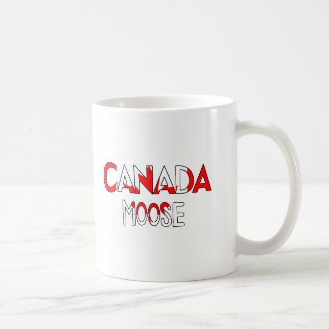 Taza De Café Animals of the World, Canada: Moose (Derecha)