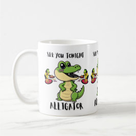 Taza De Café Animals Party Alligator