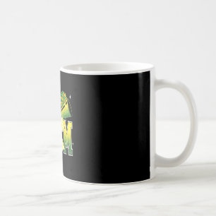 Taza De Café Animar a mamá mama lazo deporte animadora verde &a