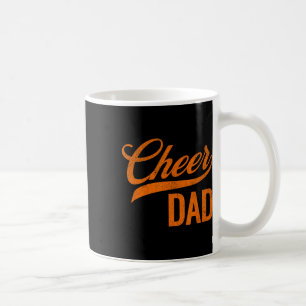 Taza De Café Animar a Papá Naranja Porristas Coincidentes Padre
