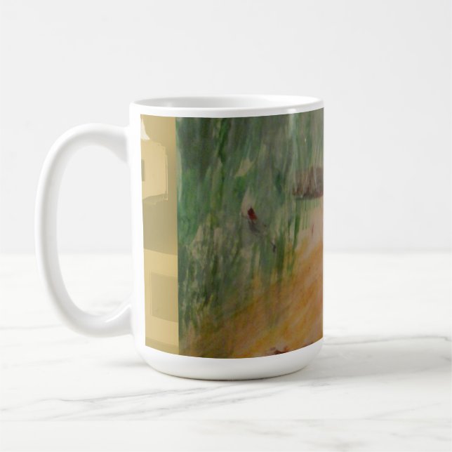 Taza De Café Anime Abstracto de Palomitas de Maíz (Izquierda)