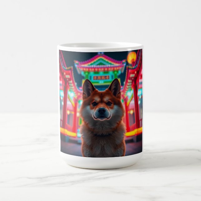 Taza De Café Anime Akita (Centro)
