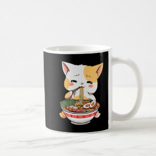 Taza De Café Anime Bowl de gato de Ramen Kawaii Neko Gir de niñ
