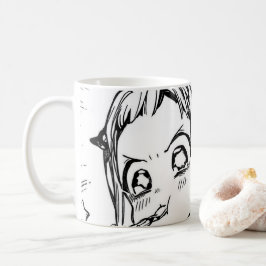 Taza De Café Anime Chica Cafe Mood