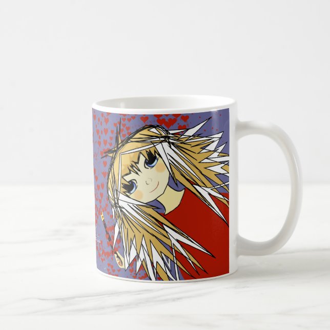 Taza De Café Anime con la cita de Mark Twain (Derecha)