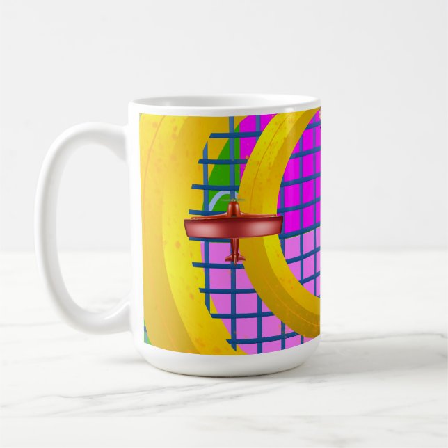 Taza De Café Anime de Aviación (Izquierda)