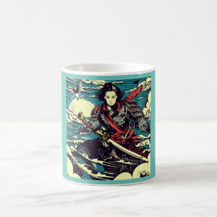 Taza De Café Anime Hero 4 - Traje de madera japonés