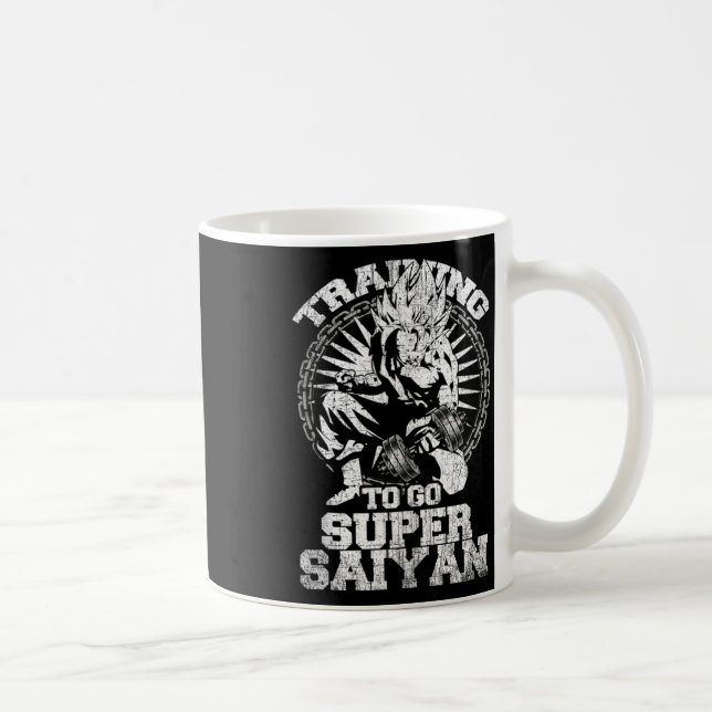 Taza De Café Anime Lover Bodybuilder Funny Workout Fitness Gym (Derecha)