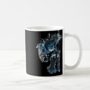 Taza De Café Anime Manga Ilustracion gráfico de ojos azules Ani