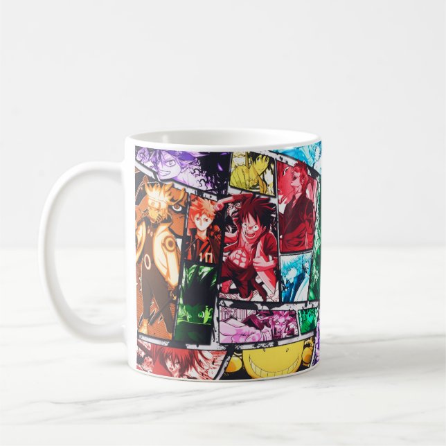 Taza De Café ANIME MUG(carácter principal) (Izquierda)