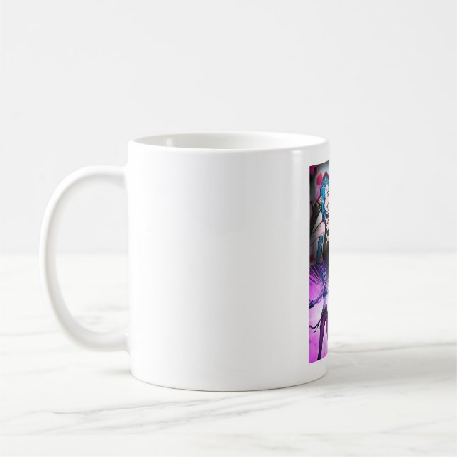 Taza De Café Anime Mug - Jinx  (Izquierda)