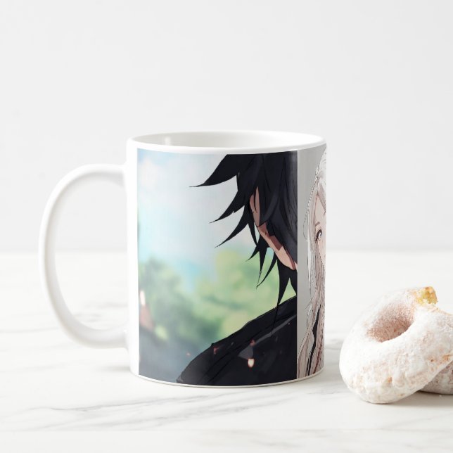 Taza De Café anime mugs (Con donut)