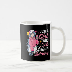 Taza De Café Anime Otaku Regalo A Un Chica Que Ama A Anime Y S