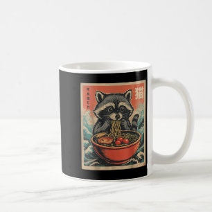 Taza De Café Anime Raccoon Ramen Japonés Funny Kawaii Gige Homb