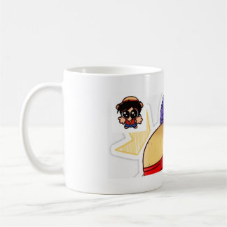 Taza de café Anime Straw Hat Pirate Luffy
