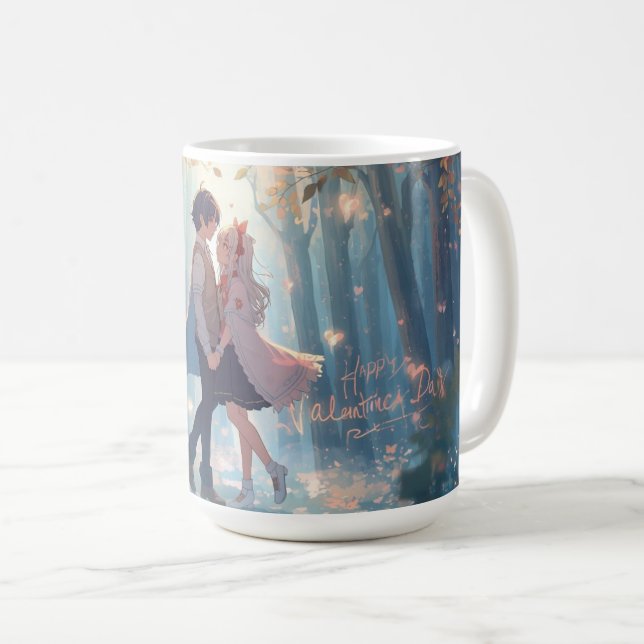 Taza De Café Anime Valentine Mug (Anverso derecho)