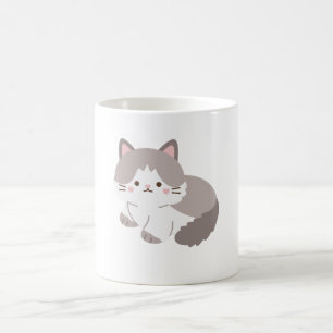 Taza De Café Anime Vibes Mug - Estilo Pegatina lindo y Guay